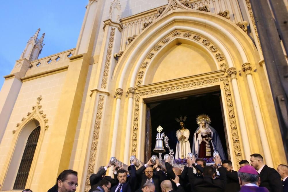 Misa del Alba del Cautivo y la Virgen de la Trinidad.