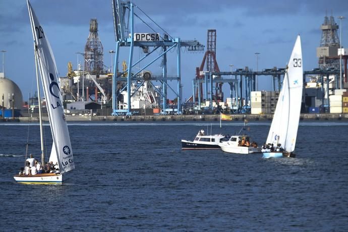 21-09-19 DEPORTES. BAHIA DEL PUERTO. LAS PALMAS DE GRAN CANARIA. Vela latina. Desempate Guanche-Tomás Morales por el título del Campeonato. Fotos: Juan Castro.  | 21/09/2019 | Fotógrafo: Juan Carlos Castro