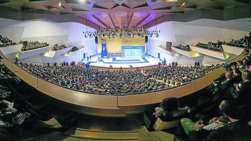 Imagen de la sala del Auditorio Provincial que acogerá el acto el jueves.