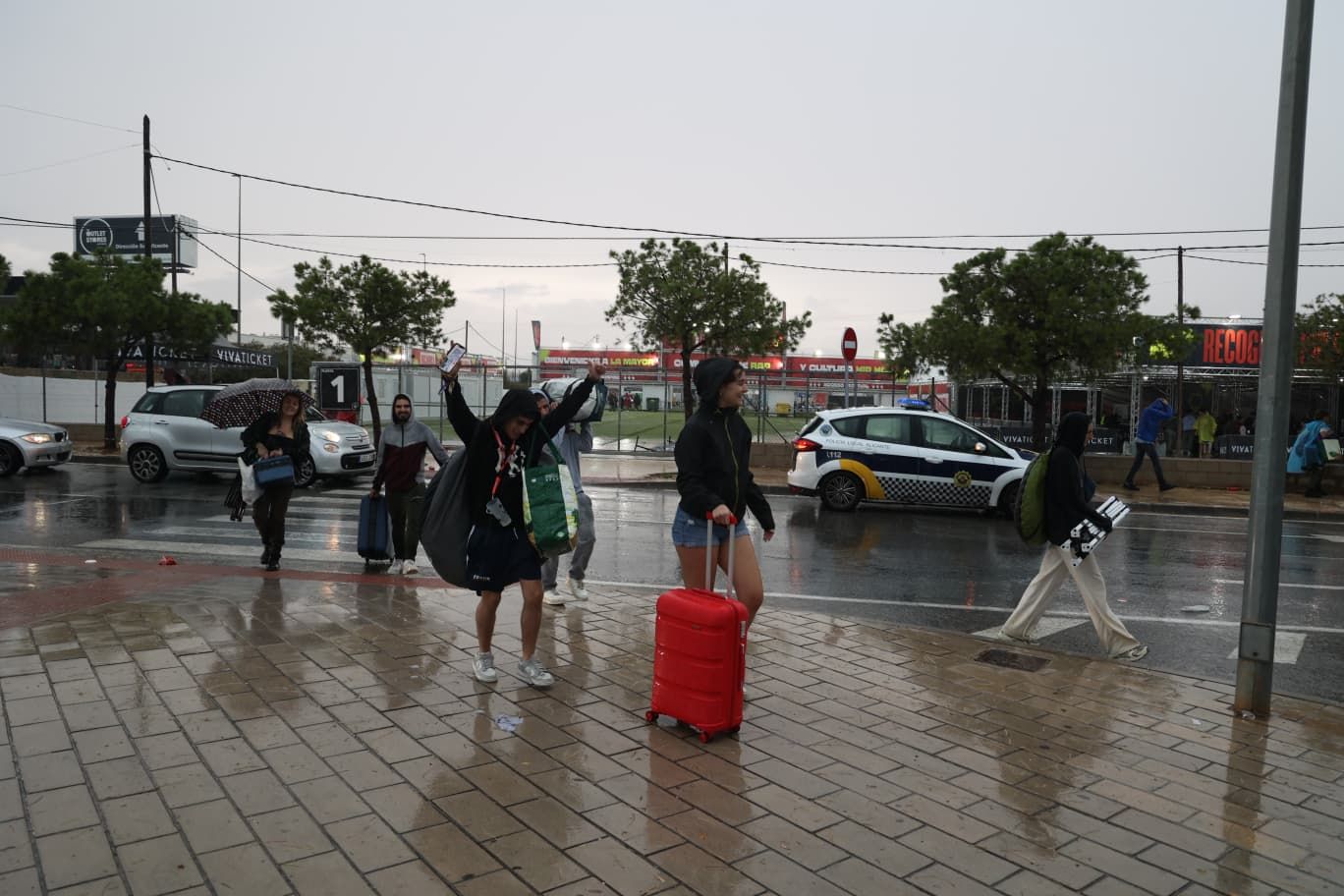 La dana obliga a cancelar el festival Rocanrola de Alicante