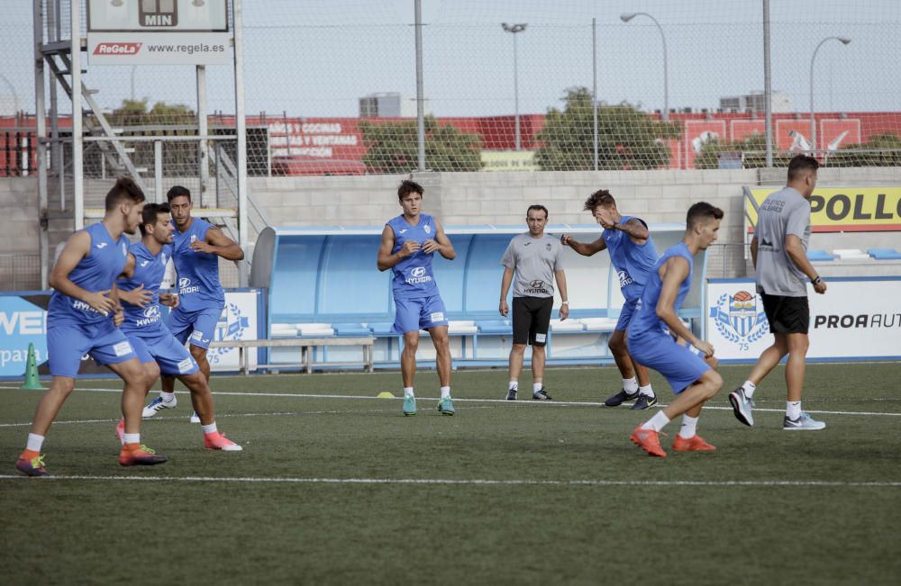 Primer entrenamiento del Atlético de Baleares