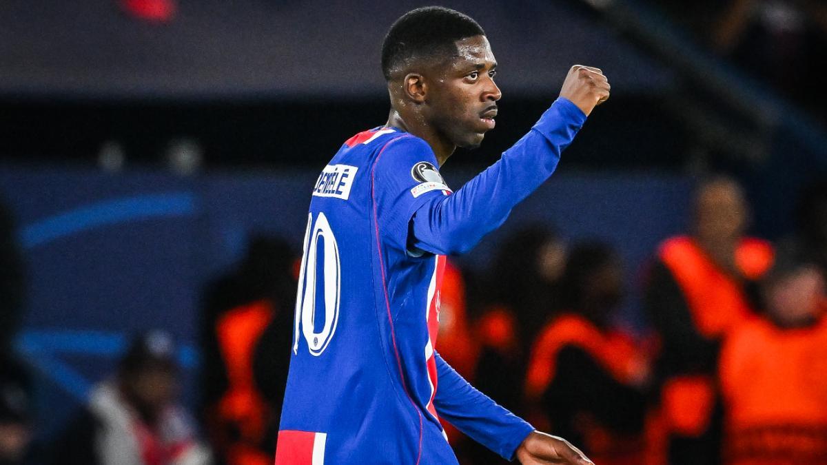 Dembélé, clave en el PSG