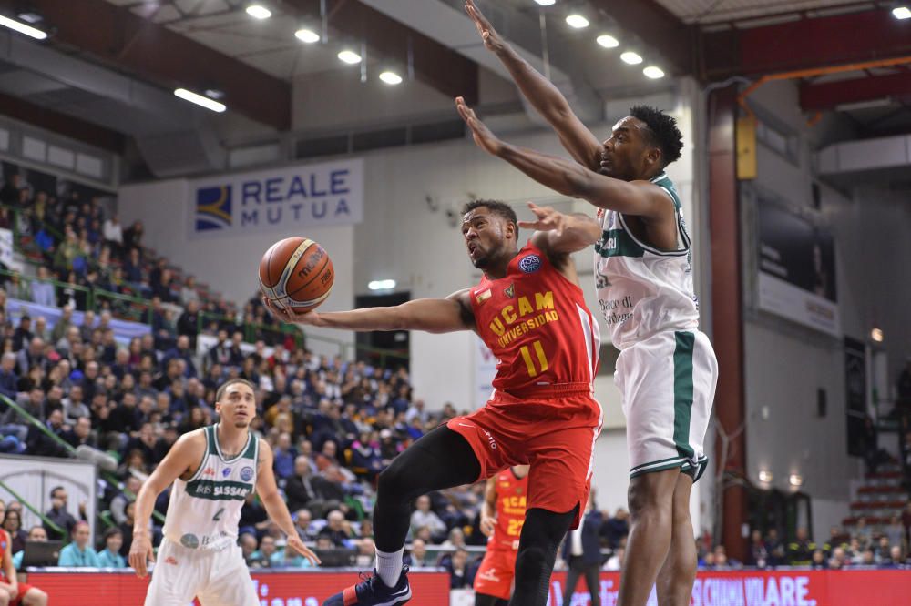 Triunfo del UCAM Murcia ante el Dinamo Sassari