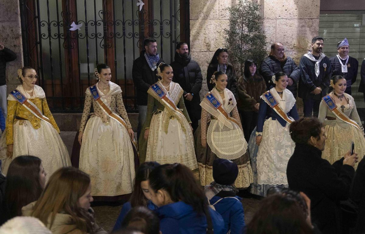 Las imágenes de la Nit d'Albaes en Sagunt