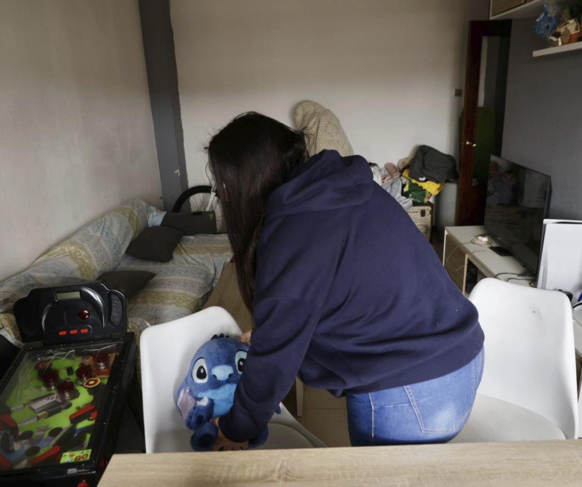 A. G. V., en su domicilio de El Natahoyo. | MARCOS LEÓN