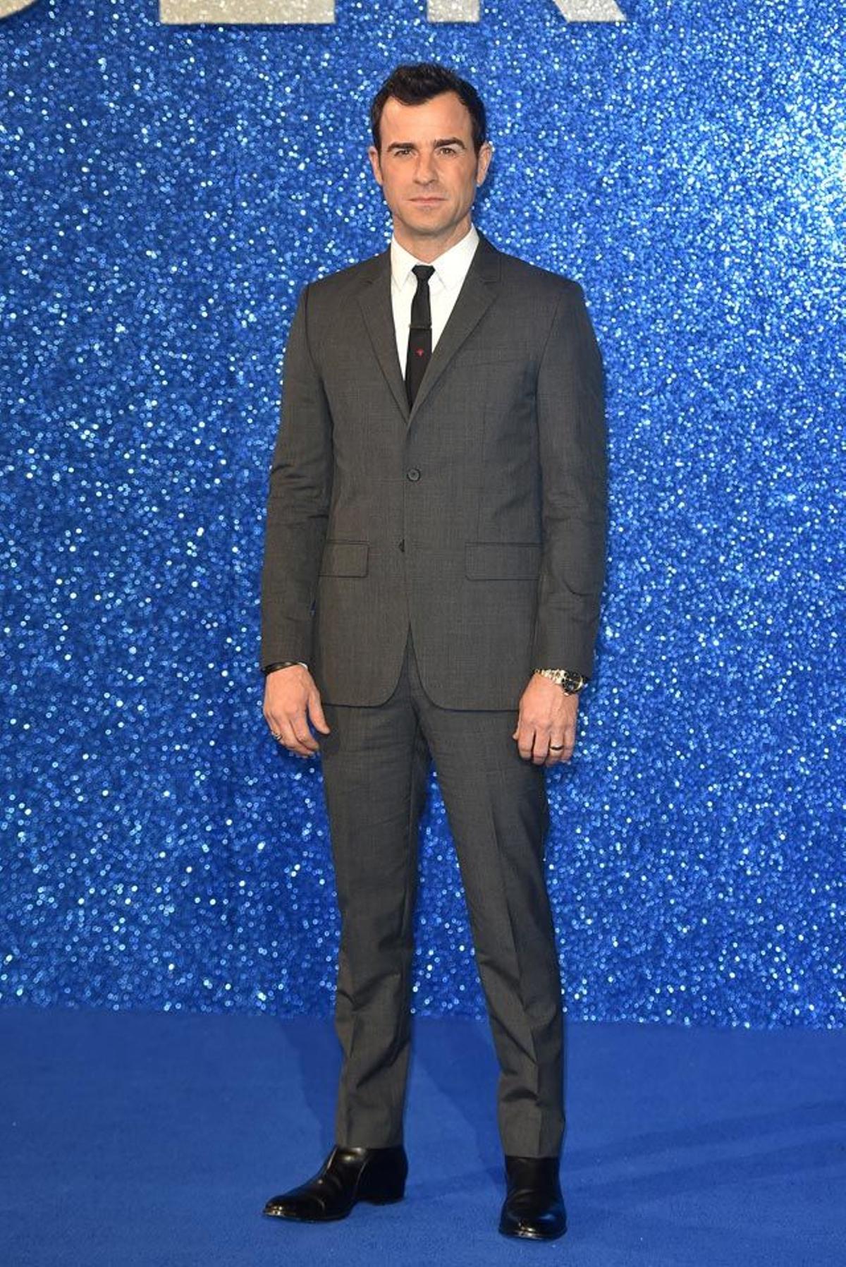 Justin Theroux, en el estreno de 'Zoolander 2' en Londres.