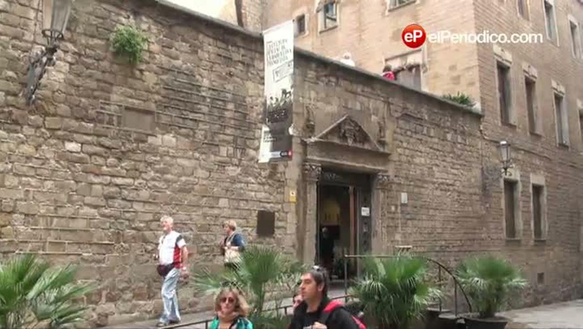 Exposició sobre ’La cultura oficial de la Barcelona franquista’.