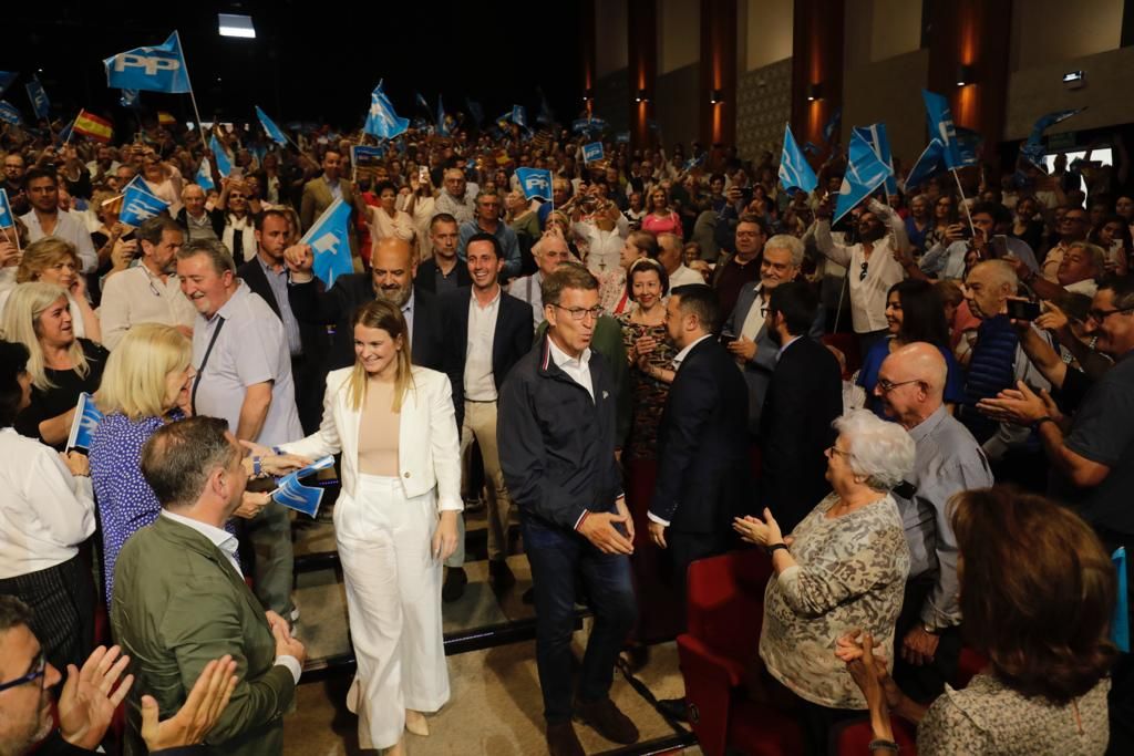 Feijóo participa en Palma en el acto central de campaña de Marga Prohens y el Partido Popular de Balears