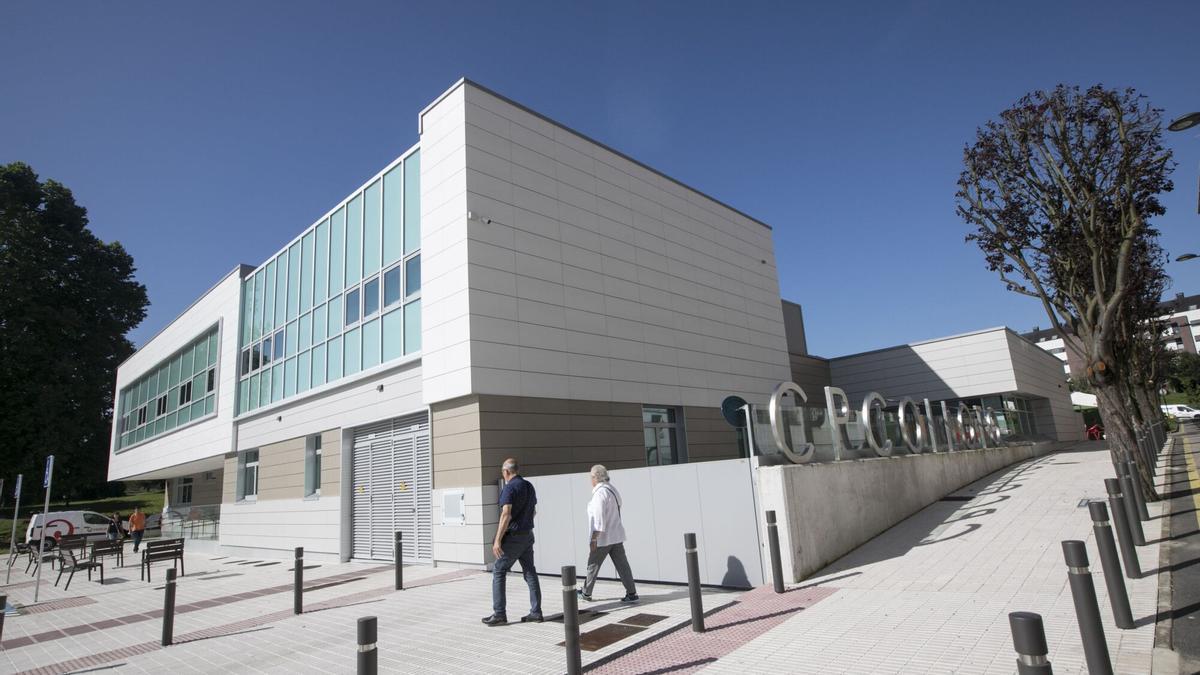 El centro de salud de Colloto.