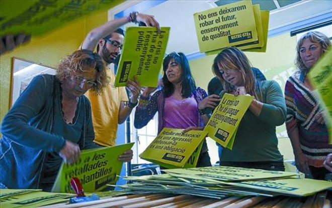Ustec insta a ERC y Comuns a incluir en los Presupuestos las reivindicaciones de los docentes