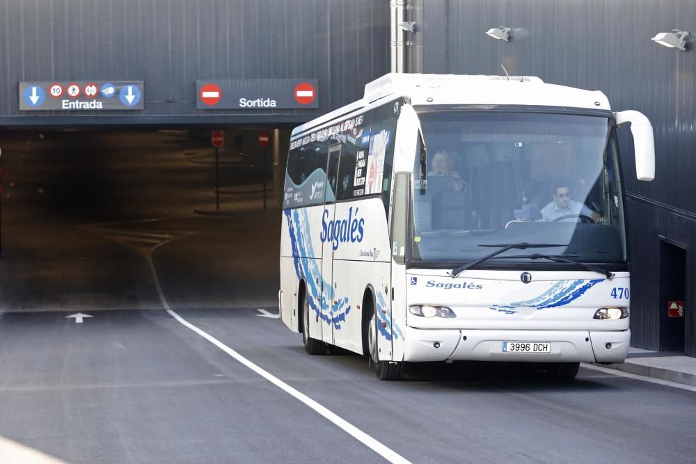 L'estació d'autobusos es posa en marxa