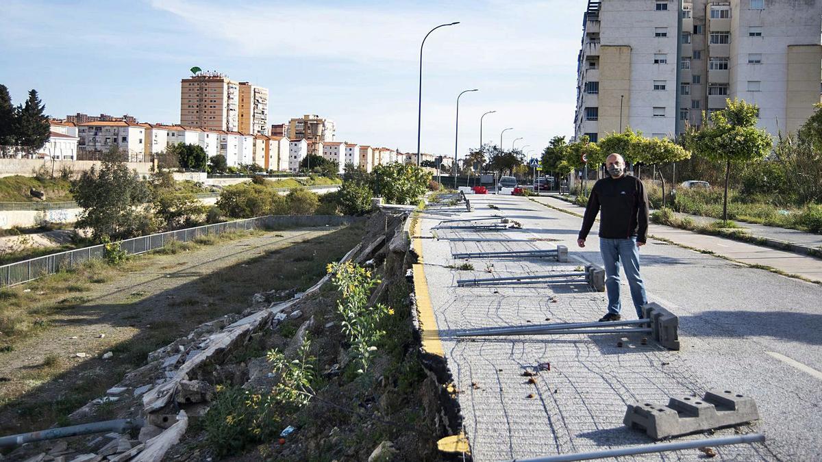 14 meses con la calle cortada en La Virreina Alta - La Opinión de Málaga