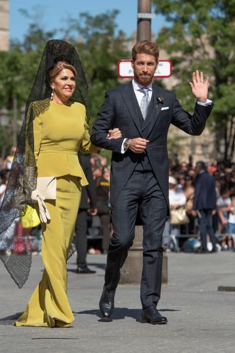 Boda de Sergio Ramos y Pilar Rubio