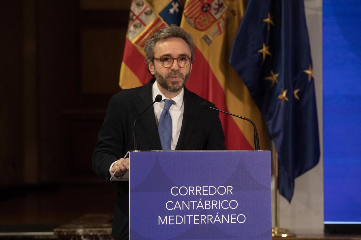 Aitor Moll, consejero delegado de Prensa Ibérica, durante su intervención.