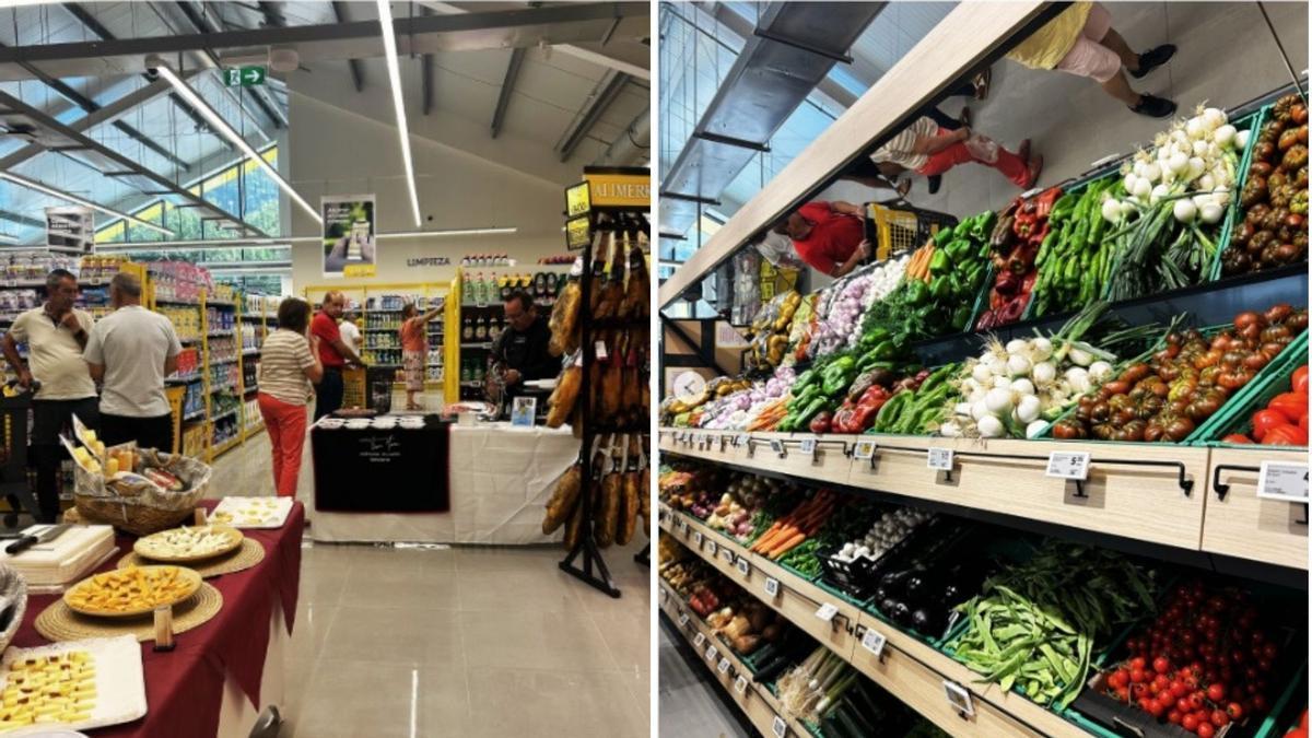 El nuevo supermercado de Alimerka en Parres