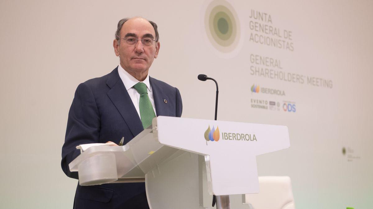 El presidente de Iberdrola, Ignacio Sánchez-Galán.