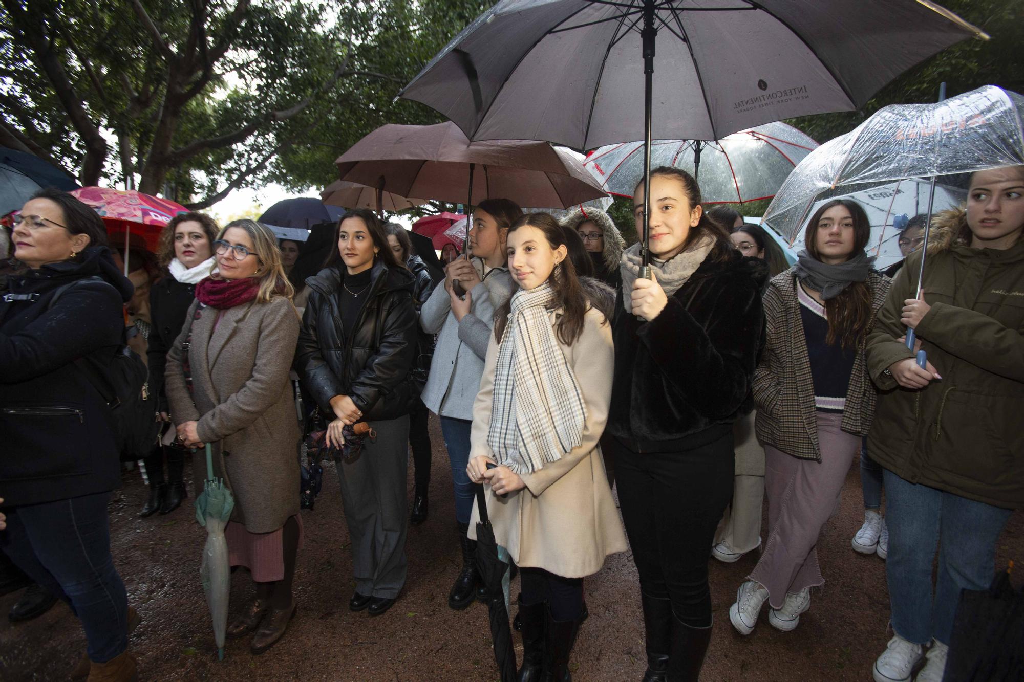 Inauguración del parque Damas del Fuego