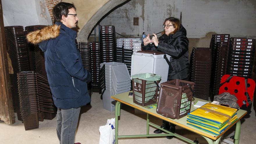 Recogida de basura puerta a puerta en Cáceres