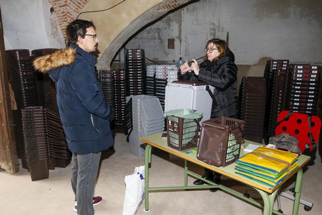 Recogida de basura puerta a puerta en Cáceres