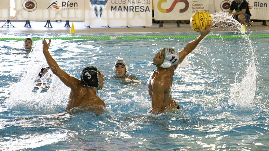 El CN Manresa es classifica per als quarts de final de l&#039;estatal cadet que organitza