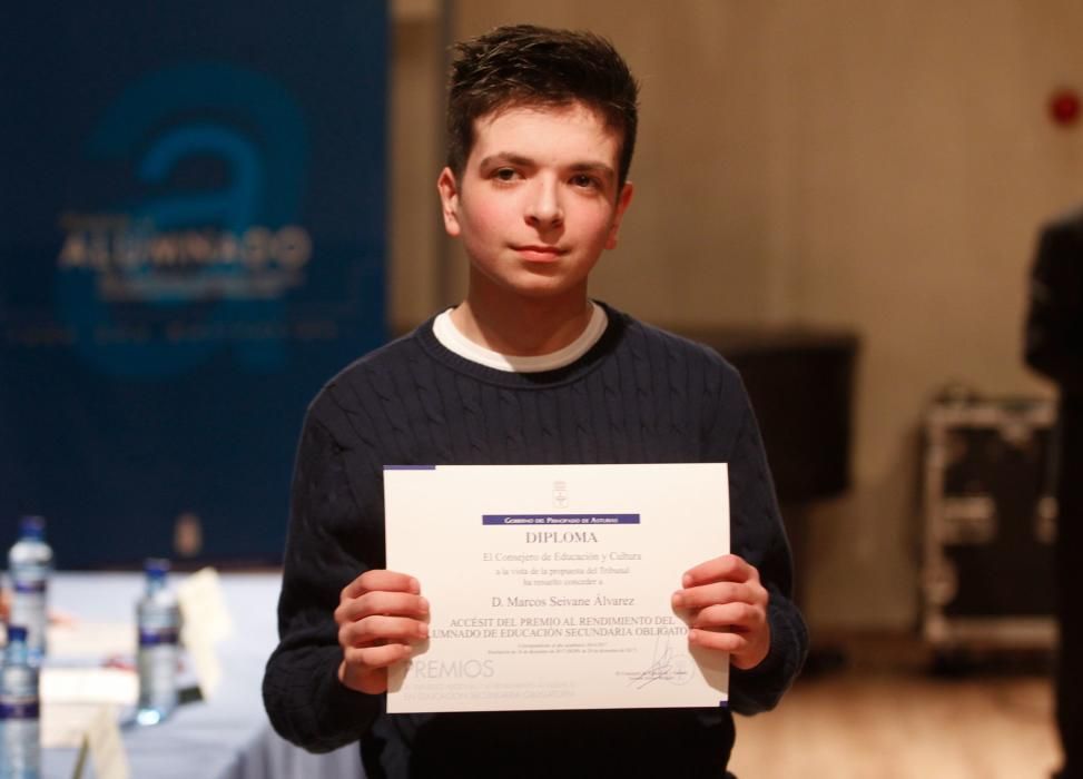 Premio a los 45 mejores estudiantes asturianos