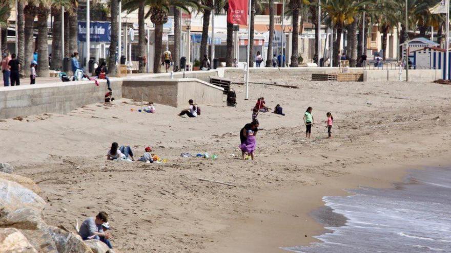 Setenta sancionados en El Campello en 5 días, la mayoría por actividades en las playas