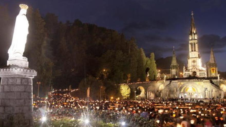 El santuari de Lourdes.