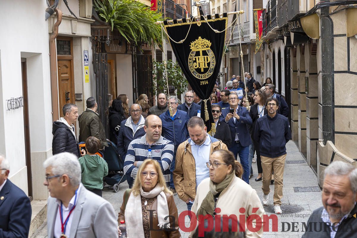 Cofradías y Hermandades de Semana Santa Peregrinan a Caravaca