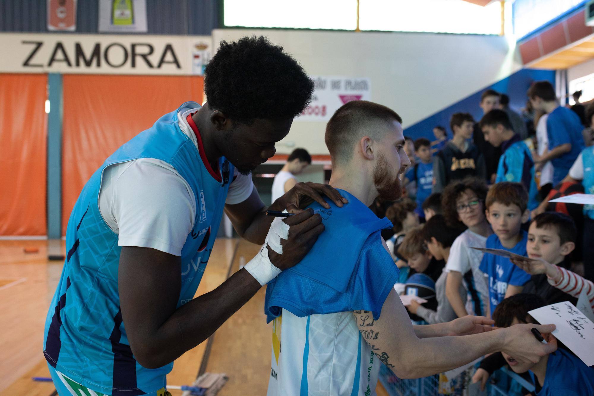 GALERÍA | Así fue la jornada de puertas abiertas del CB Zamora Enamora