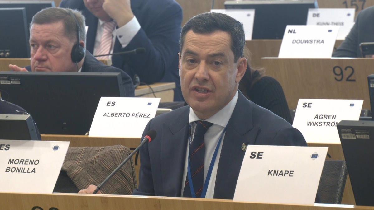 Moreno pide "frente común" de regiones de UE para tener "gestión" de fondos europeos y no centralizarla en estados