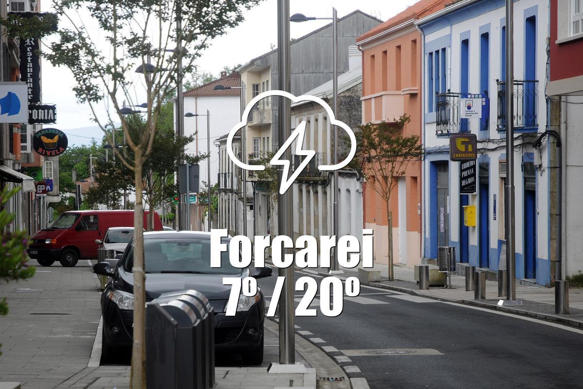El tiempo en Forcarei: previsión meteorológica para hoy, sábado 21 de marzo