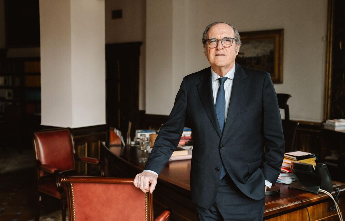 El Defensor del Pueblo, Ángel Gabilondo, en Madrid.