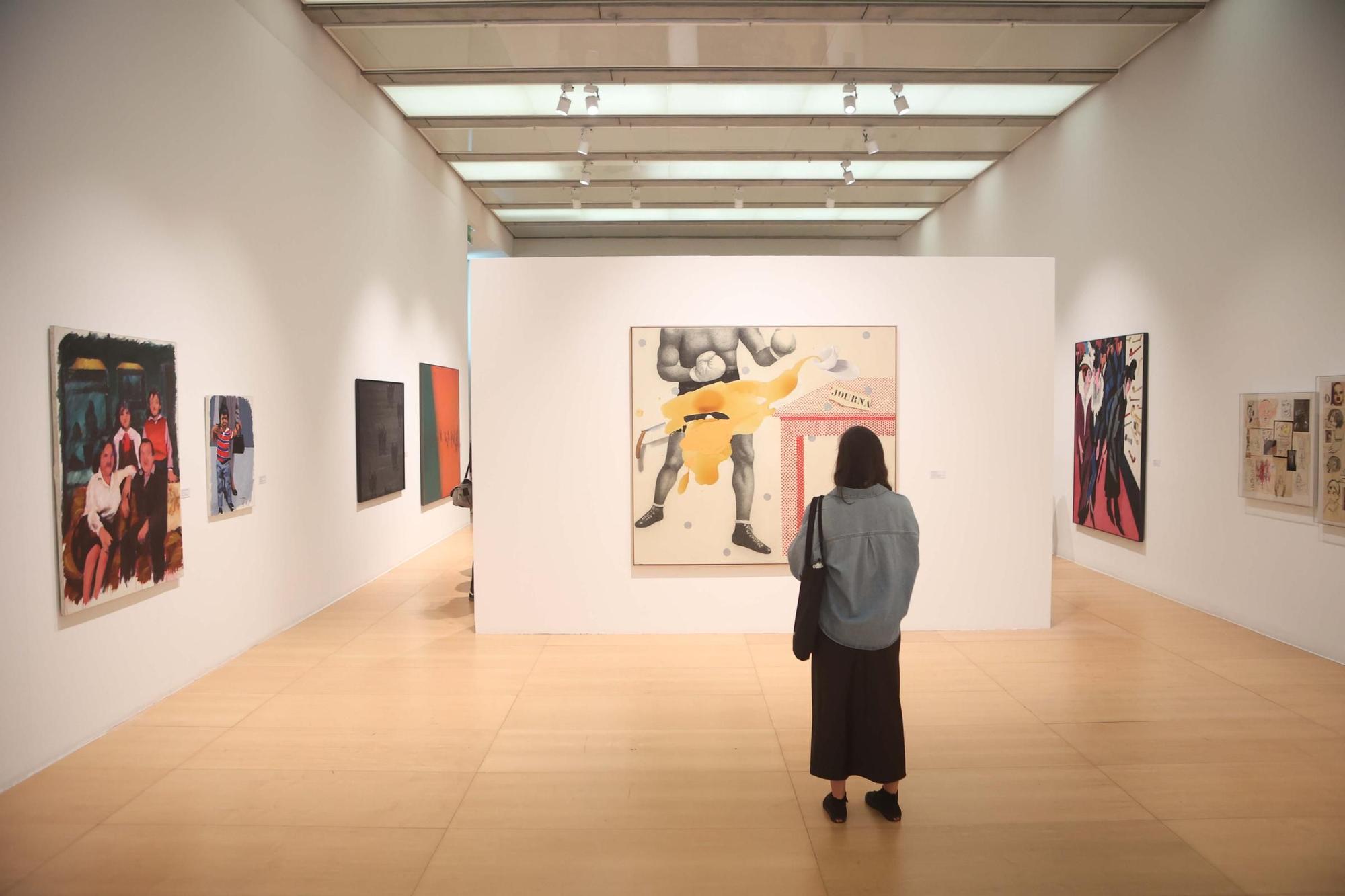 Inauguración de la exposición 'Compromiso con el arte' en A Coruña