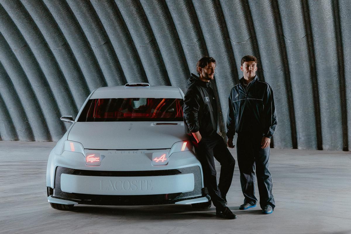 Lacoste y Alpine se unen fusionando rendimiento y elegancia francesa