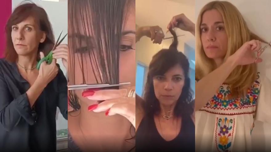 Actrices españolan se cortan un mechón de pelo en solidaridad por Mahsa Amini