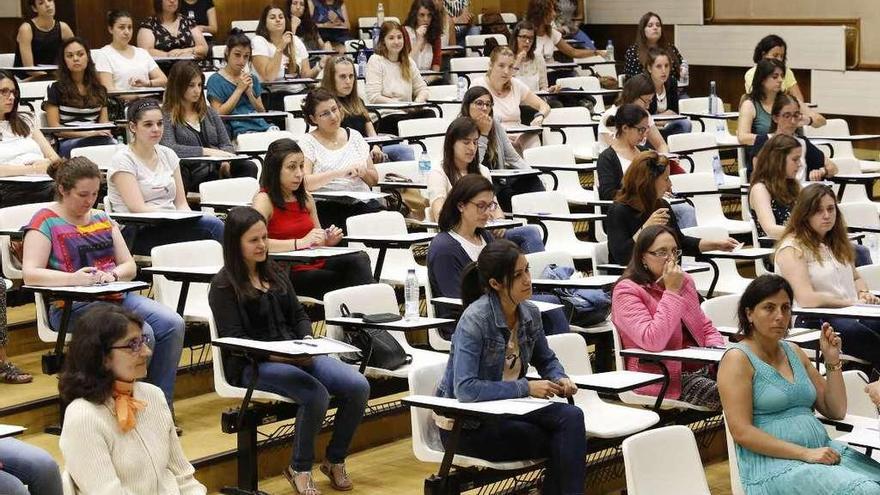 Oposiciones de educación el año pasado.