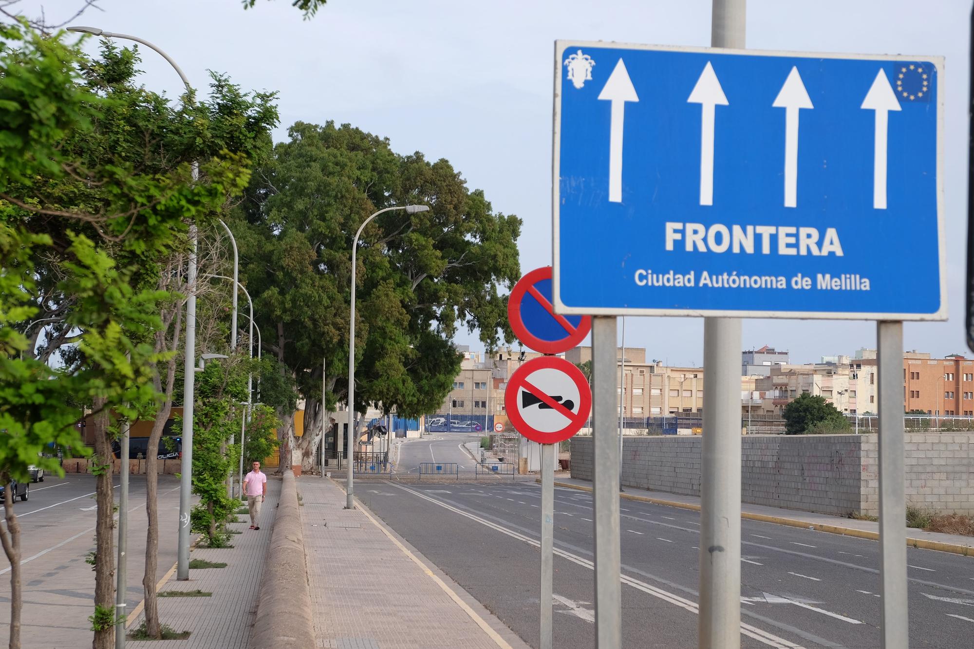 Frontera Ciudad Autónoma de Melilla