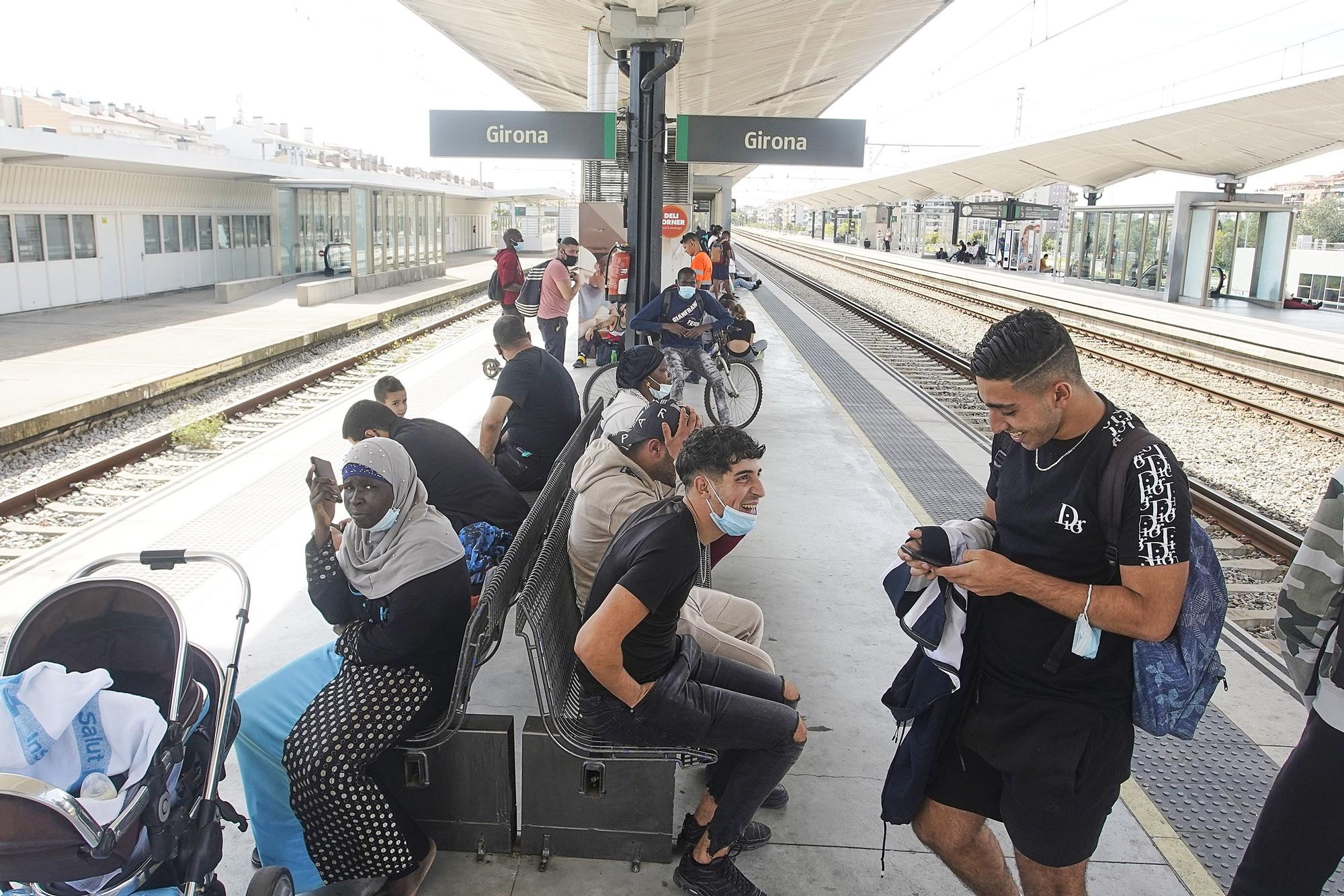 La vaga de Renfe porta el caos ferroviari a Girona