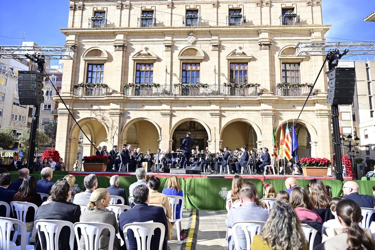 Concierto de la Banda Municipal de Castelló por el Día de la Constitución