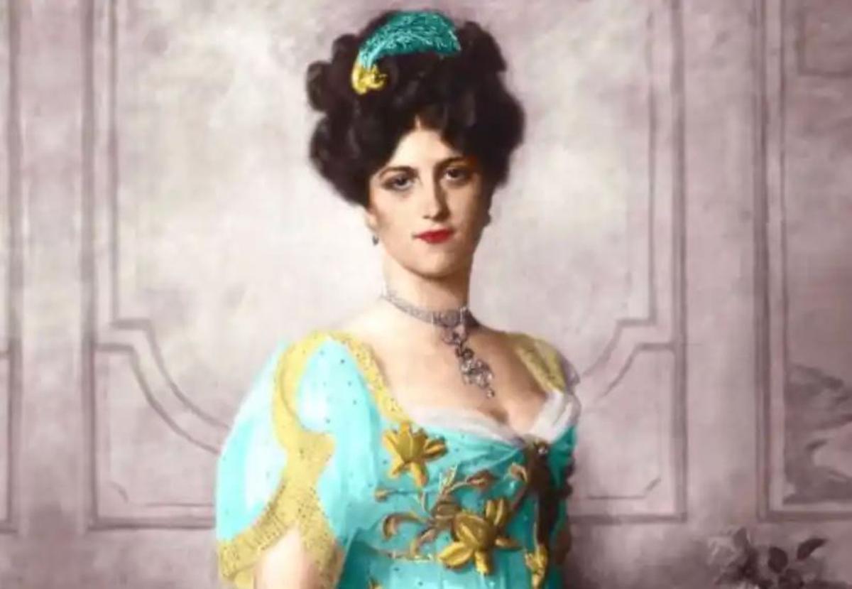 Un retrato de Anita Delgado, la malagueña que se convirtió en princesa de India