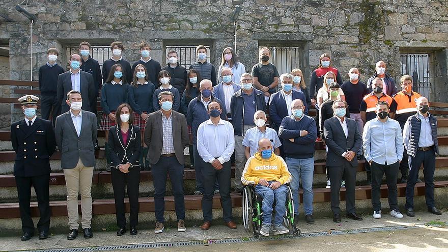 Foto de familia de la presentación.