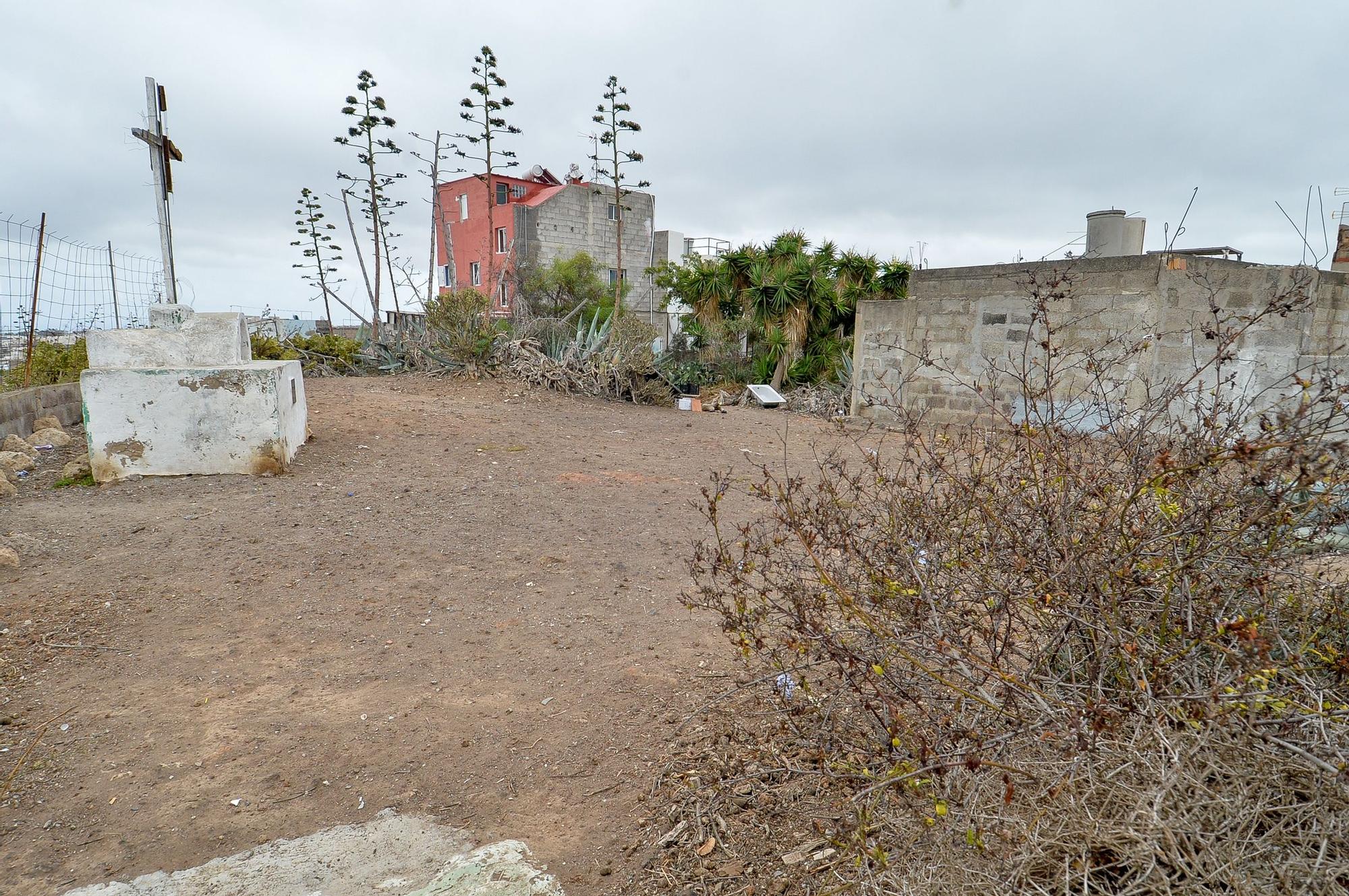 Plaza de la Cruz, en Tamaraceite