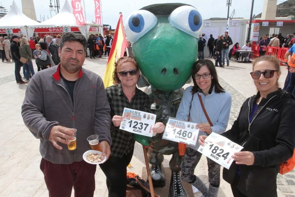 Entrega de dorsales para la Ruta de las Fortalezas de Cartagena