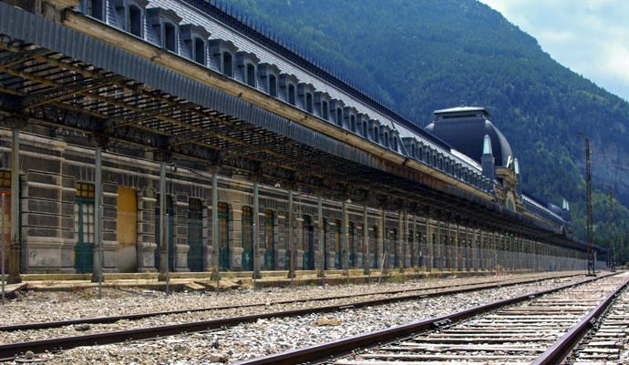 Estación de tren de Canfranc