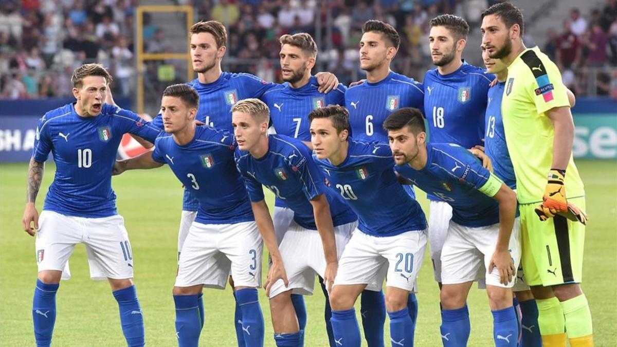 Italia, un rival durísimo para España en las semis del Europeo sub 21
