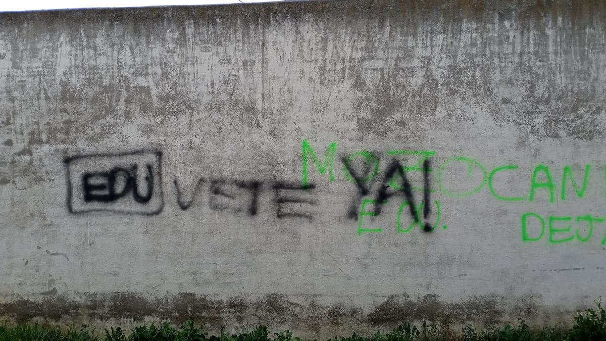 Vandalismo contra el alcalde de Fuentesaúco.