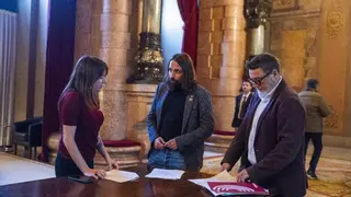 ERC, Comuns y CUP plantean una comisión en el Parlament sobre los derechos laborales en Amazon y Glovo