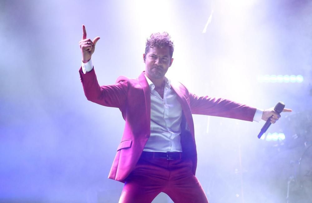 Concert de David Bisbal al Festival de Cap Roig