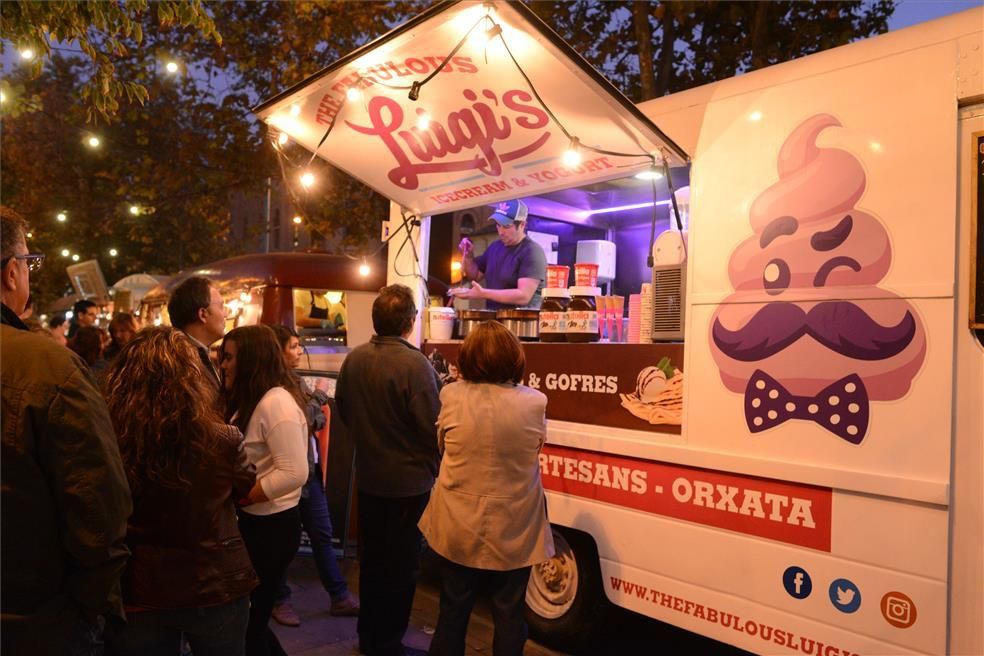 Food trucks en el paseo de Echegaray