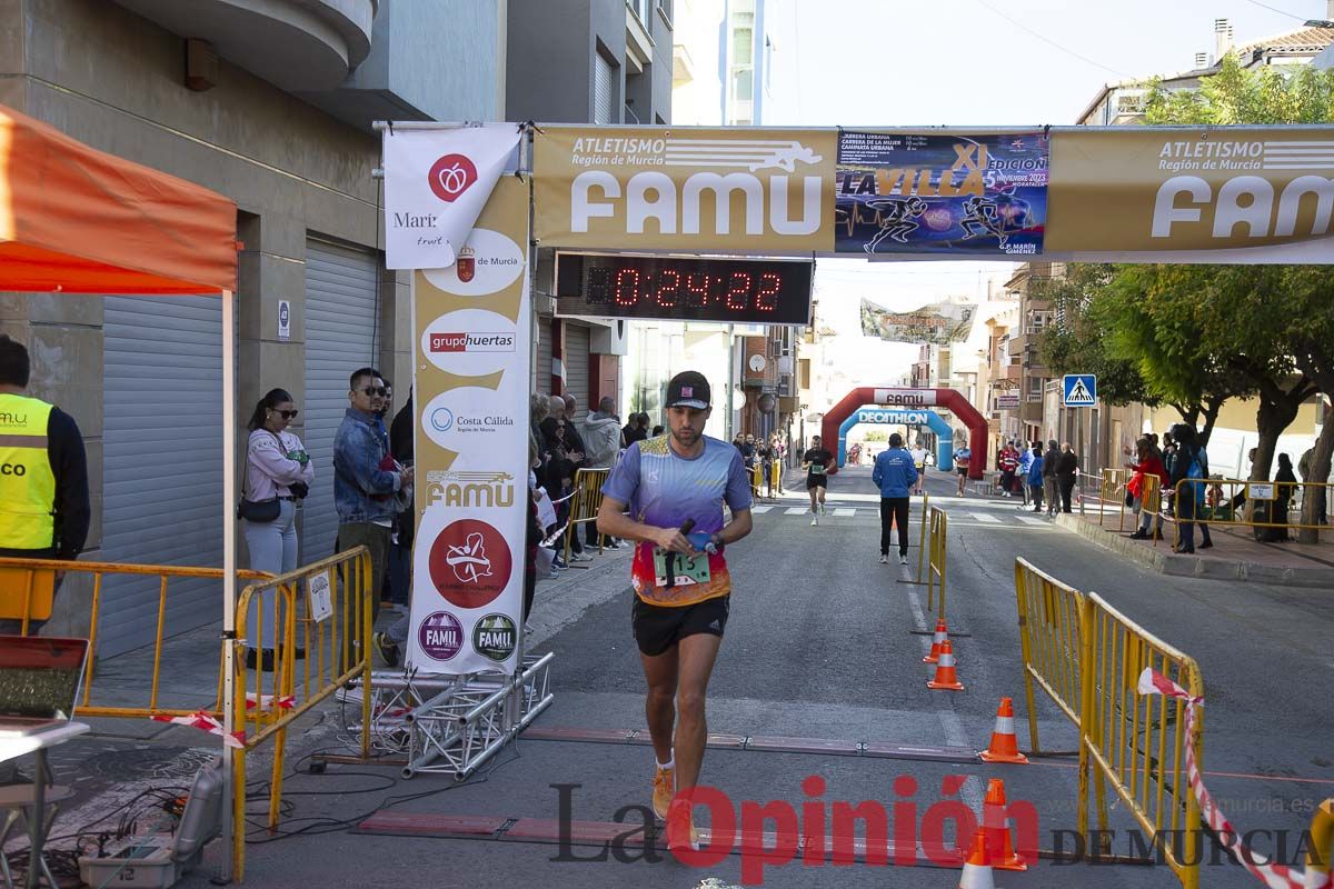 XI edición de la Carrera Urbana y Carrera de la Mujer La Villa de Moratalla, Gran Premio ‘Marín Giménez’